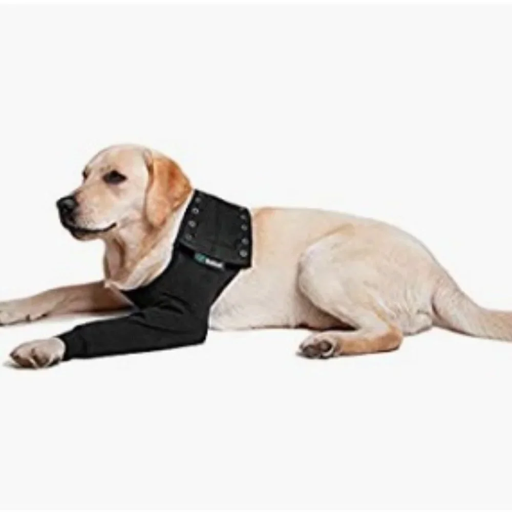 Suitical Recovery Sleeve Dog, Black/Medium